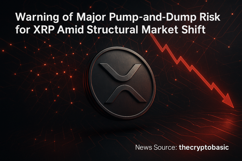 리플 XRP 향한 ‘대규모 급등 후 급락’ 경고…시장 구조 변화 가능성도 거론