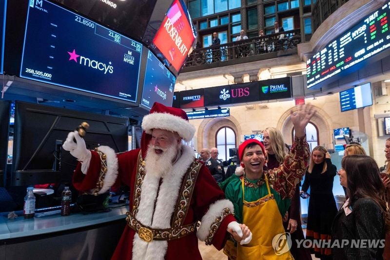 뉴욕증시, 12월 금리 인하 기대에 3대 지수 0.4% 안팎 상승 출발