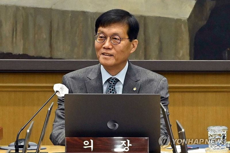 금융통화위원회 본회의 주재하는 이창용 한국은행 총재 / 연합뉴스