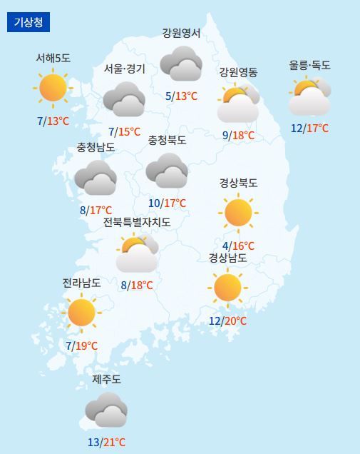 전국날씨예보 / 케이웨더