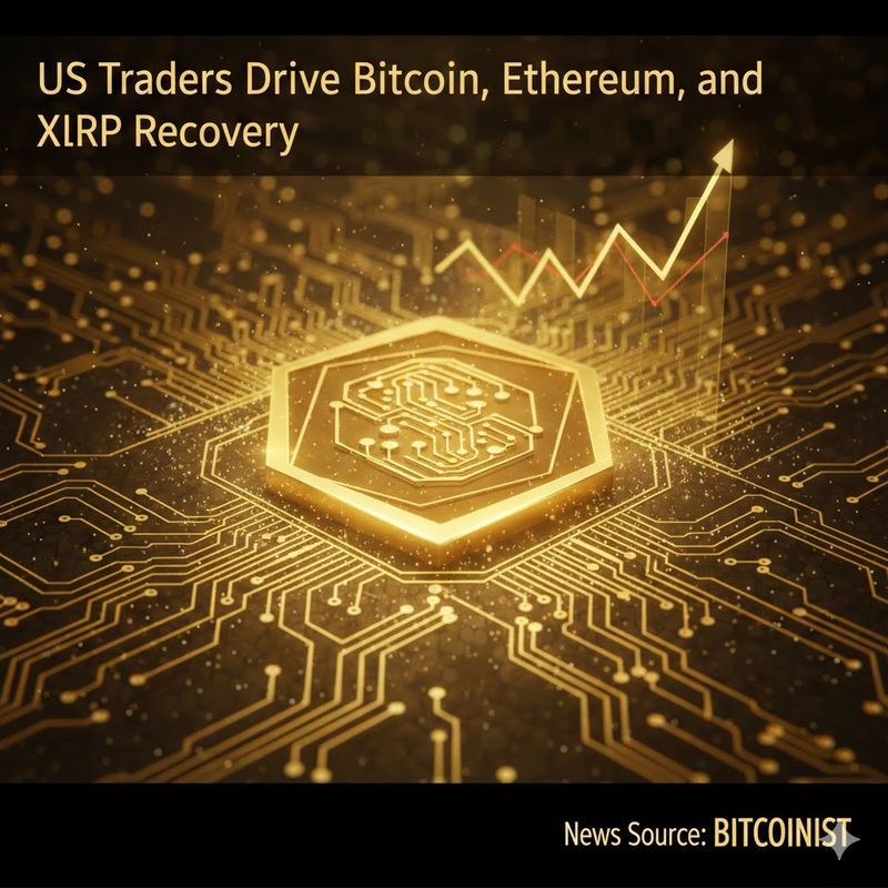 미국 투자자 매수세, 비트코인·이더리움·리플 XRP 가격 회복 주도