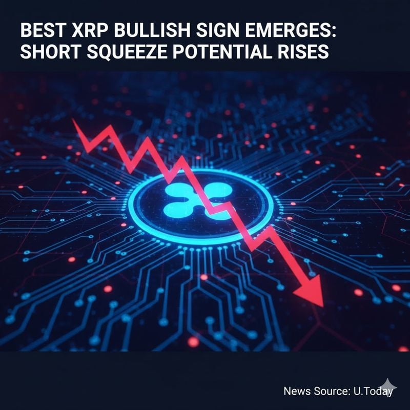 리플 XRP, 선물시장 숏 포지션 과열…급격한 반등 가능성 제기