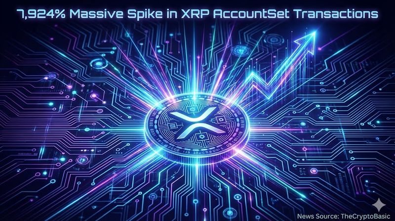 리플 XRP 레저, 계정 설정 트랜잭션 7900% 급증…배후 분분