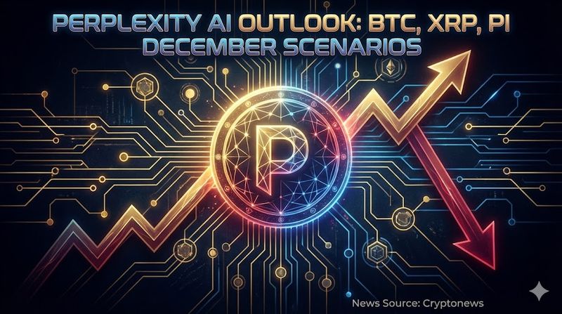 퍼플렉시티 AI, 비트코인·리플 XRP·파이코인 12월 변동성 시나리오 제시