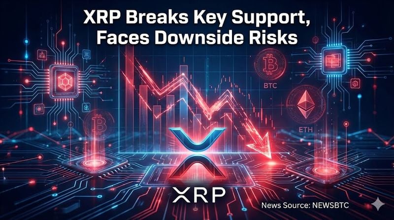 리플 XRP 2.05달러 지지선 붕괴하며 추가 하락 갈림길
