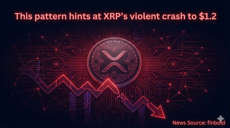 리플 XRP 2달러 지지선 위협…붕괴 시 1.2달러 추락 가능성