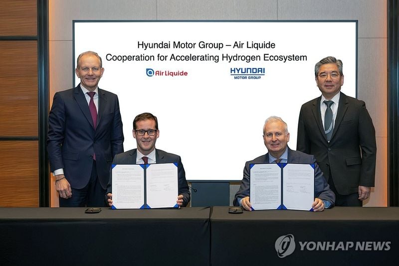 현대차그룹, 에어리퀴드와 수소 생태계 확대 전략적 협력