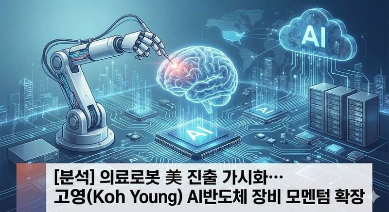 [분석] 의료로봇 美 진출 가시화… 고영(Koh Young) AI반도체 장비 모멘텀 확장