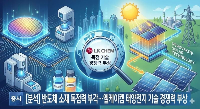 [분석] 반도체 소재 독점력 부각… 엘케이켐 태양전지 기술 경쟁력 부상