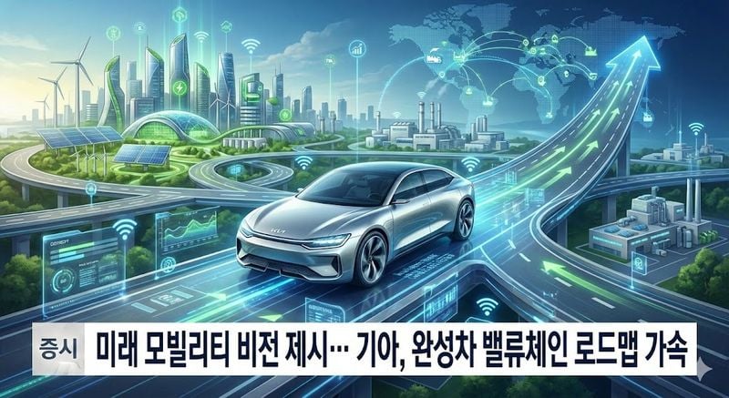 [분석] 미래 모빌리티 비전 제시… 기아, 완성차 밸류체인 로드맵 가속