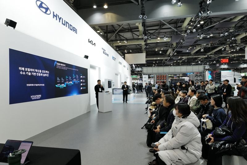 WHE 2025에서 HTWO 수소전략 전개한 현대차그룹