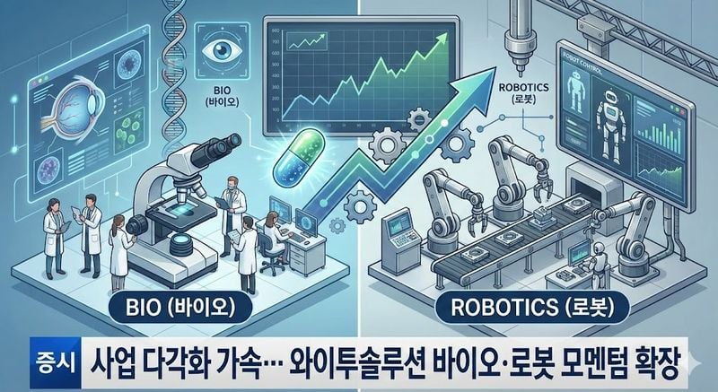 [분석] 사업 다각화 가속… 와이투솔루션 바이오·로봇 모멘텀 확장