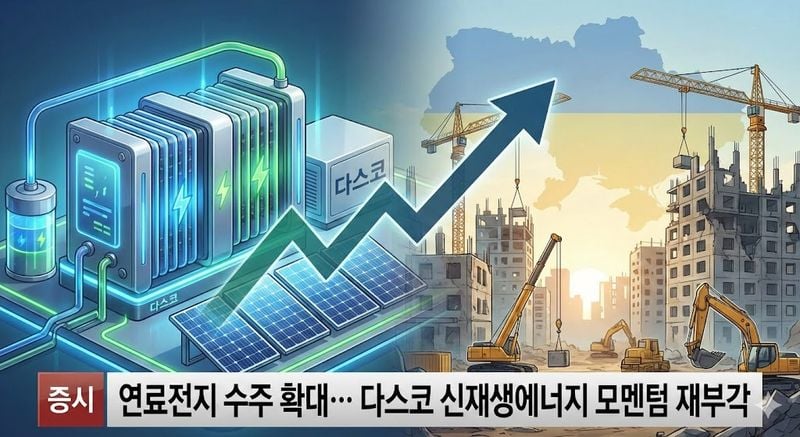 [분석] 연료전지 수주 확대… 다스코 신재생에너지 모멘텀 재부각