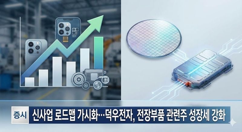 [분석] 신사업 로드맵 가시화... 덕우전자, 전장부품 관련주 성장세 강화