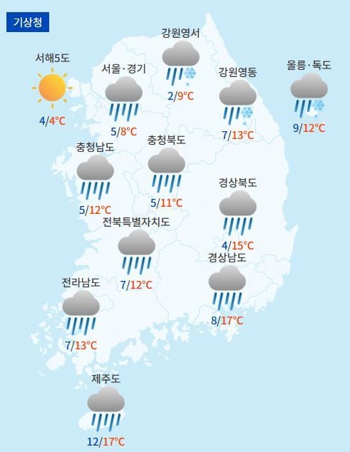 전국날씨예보 / 케이웨더
