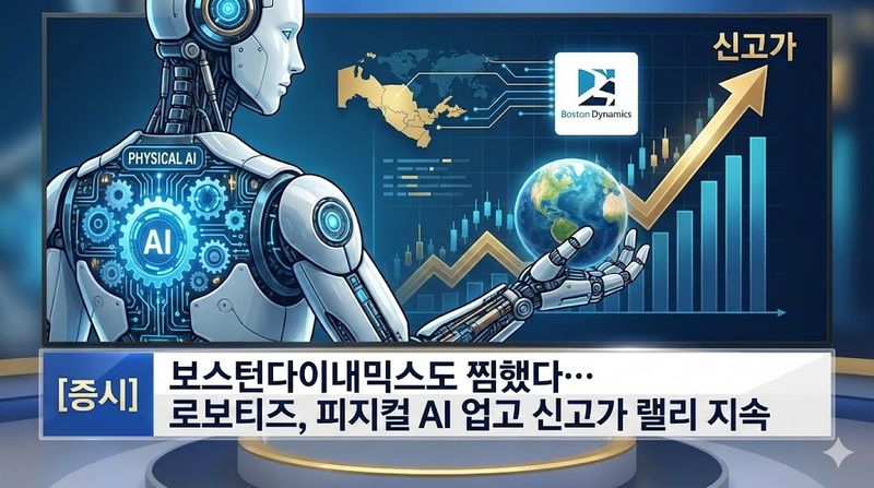 [분석] 보스턴다이내믹스도 찜했다… 로보티즈, 피지컬 AI 업고 신고가 랠리 지속