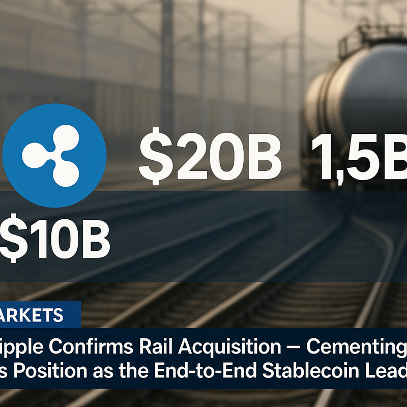 리플, 레일 인수 완료해 스테이블코인 통합 인프라 구축 (제공:AI제작)