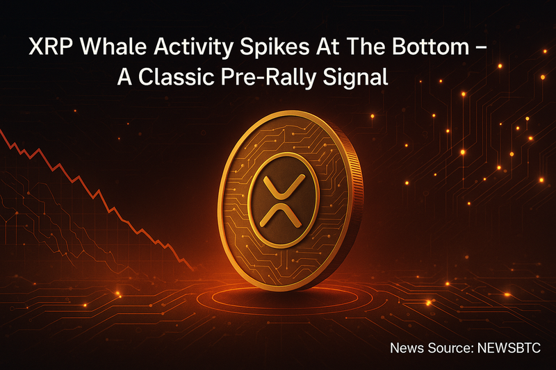 리플 XRP 고래 거래 급증…연중 저점에서 포착된 ‘사전 랠리’ 신호 (제공:AI제작)