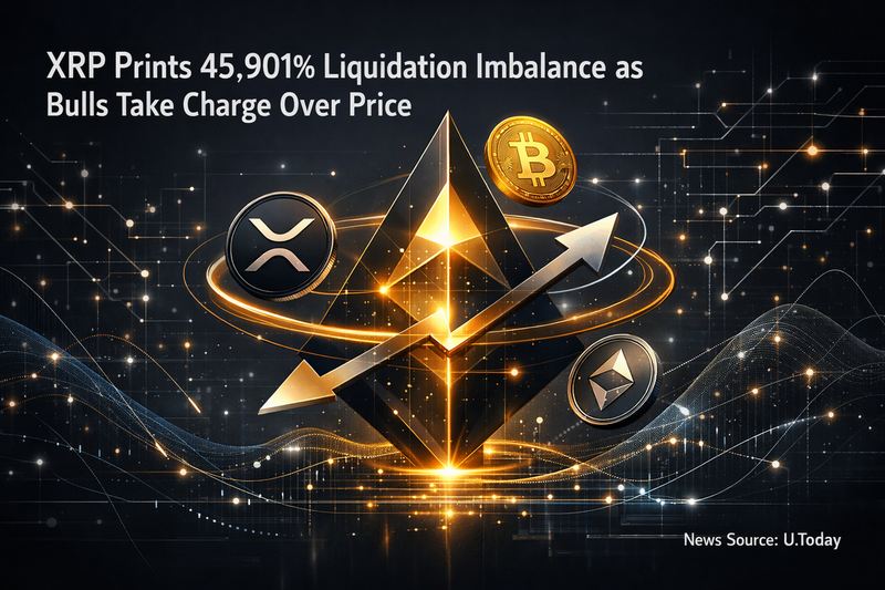 리플 XRP, 4만5천% 청산 불균형…숏 포지션 붕괴가 만든 단기 주도권 전환 (제공:AI제작)
