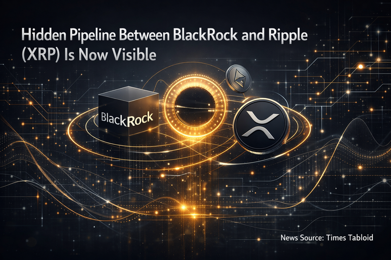 블랙록 토큰화 전략과 리플 XRP 인프라의 교차점, 보이지 않던 연결이 드러났다 (제공:AI제작)