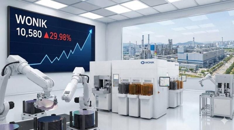 ▲ 원익[032940]이 반도체 장비 국산화 및 특수가스 경쟁력 부각으로 상한가를 기록했다. (사진=톱스타뉴스 포토DB)