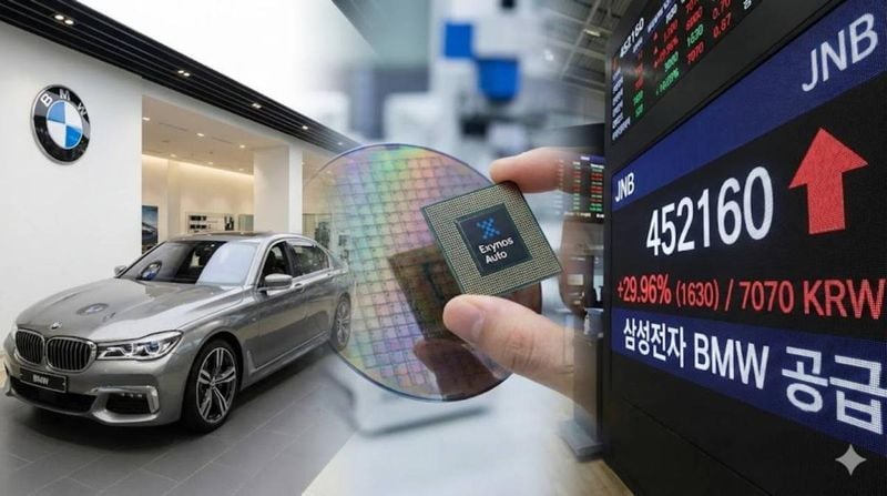 ▲ 제이엔비가 삼성전자의 BMW 반도체 공급 소식에 힘입어 상한가를 기록했다. 사진=톱스타뉴스