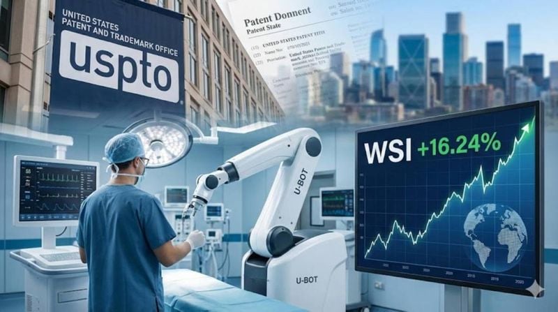 ▲ 더블유에스아이 자회사 이지메디봇의 유봇 미국 특허 취득이 글로벌 시장 진출 기대감을 높이고 있다. (사진=톱스타뉴스)