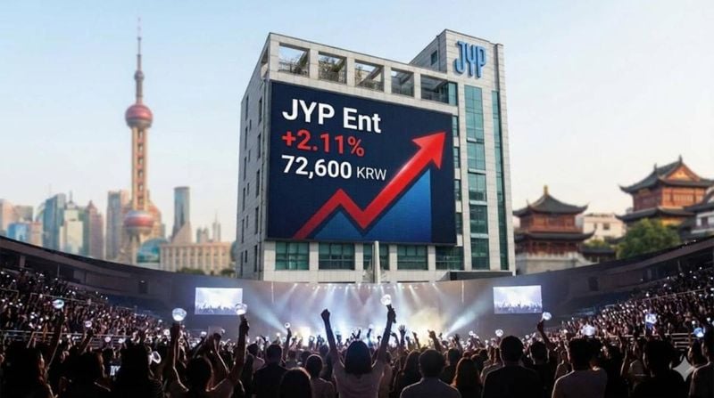 ▲ JYP Ent 한한령 완화 기대감 주가 상승. 사진=톱스타뉴스