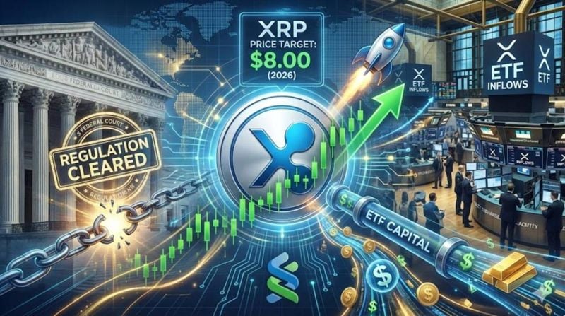 스탠다드차타드는 규제 해소와 ETF 자금 유입을 근거로 리플 XRP의 내년도 급등 시나리오를 제시했다. (사진=톱스타뉴스)