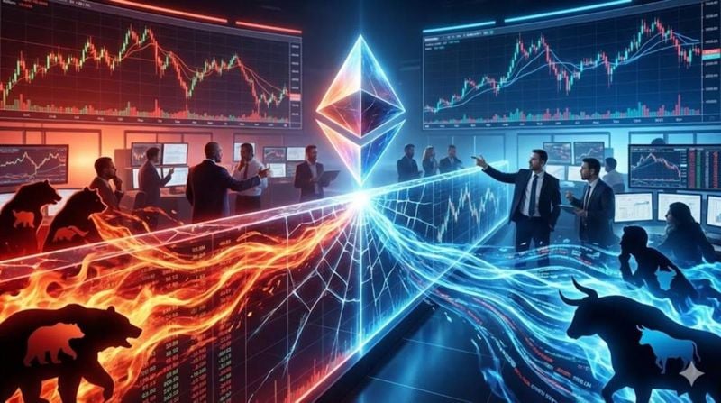 ▲ 이더리움(ETH)이 3,000달러(약 433만 원) 선을 두고 팽팽한 줄다리기를 벌이며, 방향성 탐색을 위한 숨 고르기에 들어갔다. (사진=톱스타뉴스)