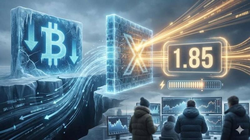 ▲ 리플 XRP가 비트코인 자금 이탈이라는 시장의 한파 속에서도 ETF 자금 유입에 힘입어 1.85달러 지지선을 굳건히 방어하며, 반등을 위한 에너지를 비축하고 있다. (사진=톱스타뉴스)