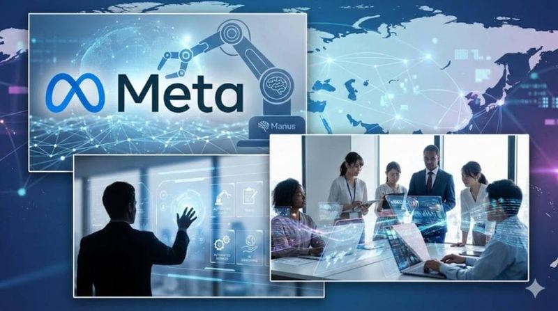 ▲ 메타가 AI 에이전트 기업 마누스 인수를 통해 기술적 외연 확장에 나서면서, 글로벌 AI 서비스 시장이 실질적 효용성을 검증하는 단계로 진입하고 있다. (사진=톱스타뉴스)