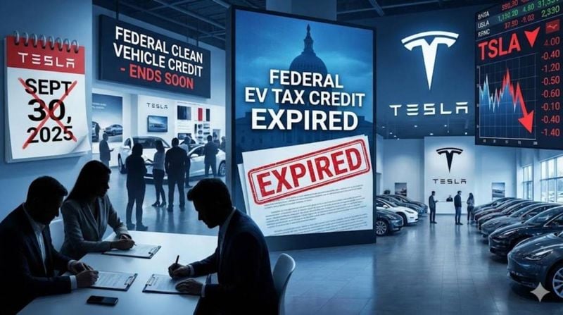 ▲ 미국 연방 정부의 전기차 보조금 지급이 종료되면서, 테슬라를 비롯한 전기차 시장의 단기 수요 곡선이 급격한 변동성을 겪고 있다. (사진=톱스타뉴스)