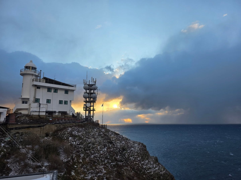 서경덕 교수가 공개한 독도 일출 사진. (사진=서경덕 교수 인스타그램)