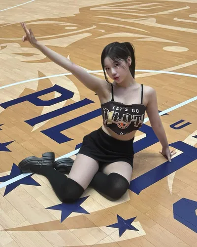 “조연주 농구 코트 장악”…봄밤을 달군 치어리더의 강렬 도전→팬심 요동