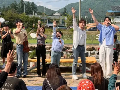 “황민호 장구 쇼에 이찬원 환호”→판매왕 오르는 순간, 흥과 감동 터졌다