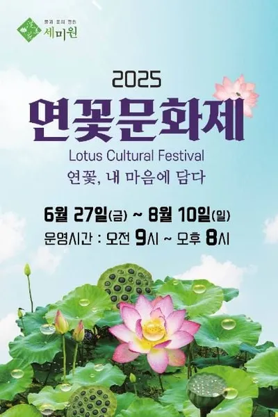 “연잎 차 만들고, 음악에 젖는다”…세미원 연꽃문화제서 여름의 쉼을 찾다