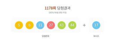 인생을 뒤흔든 숫자의 무늬→로또 1178회, 1등 12명 탄생의 순간