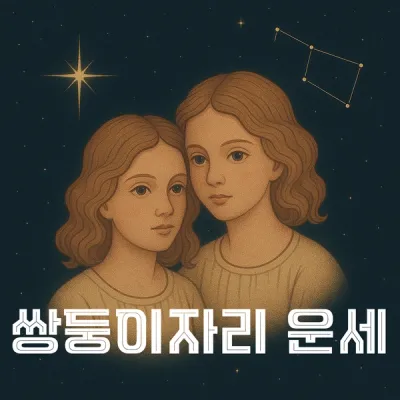 “말보다 맥락이 중요하다”…쌍둥이자리, 소통의 흐름에서 선택을 고민하다
