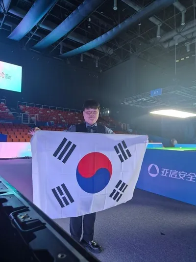 “그랜드슬램 완성한 큐의 마법”…조명우, 월드게임 결승서 역사 썼다→한국 당구 첫 금메달