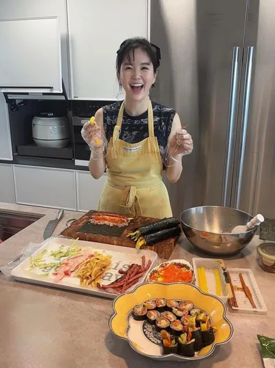 “장영란 주방 가득 밝은 미소”…집밥 김밥의 정성→여름날 가족 행복에 온기 번지다