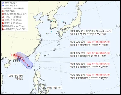 “17~19호 태풍 잇따라 발생”…너구리 신규 발생, 이동 경로 촉각