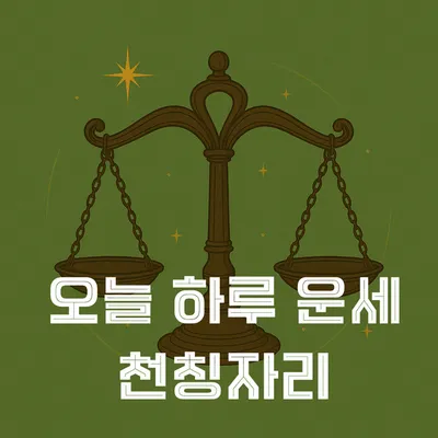 “결정은 나를 만든다”…천칭자리, 오늘 선택 앞에 멈춘 균형 → 자아의 무게 느끼는 하루