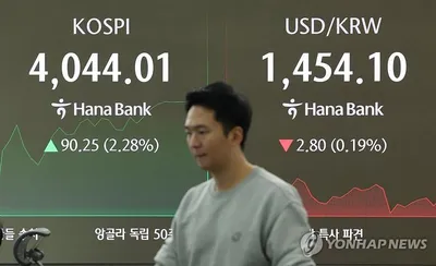 “코스피 3% 급등”…대형주 강세에 4,070선 돌파