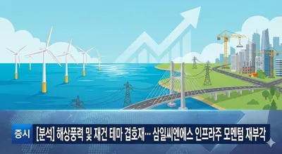 해상풍력·우크라 재건 겹호재…삼일씨엔에스, 정책 기대에 17대 급등