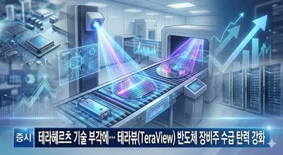 테라뷰 상장 첫날 70%대 급등…테라헤르츠 기술력에 AI 반도체 수급 쏠림
