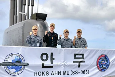 해군 도산안창호급에 캐나다 승조원 탑승 훈련…K-해양 방산 수출 교두보 노린다