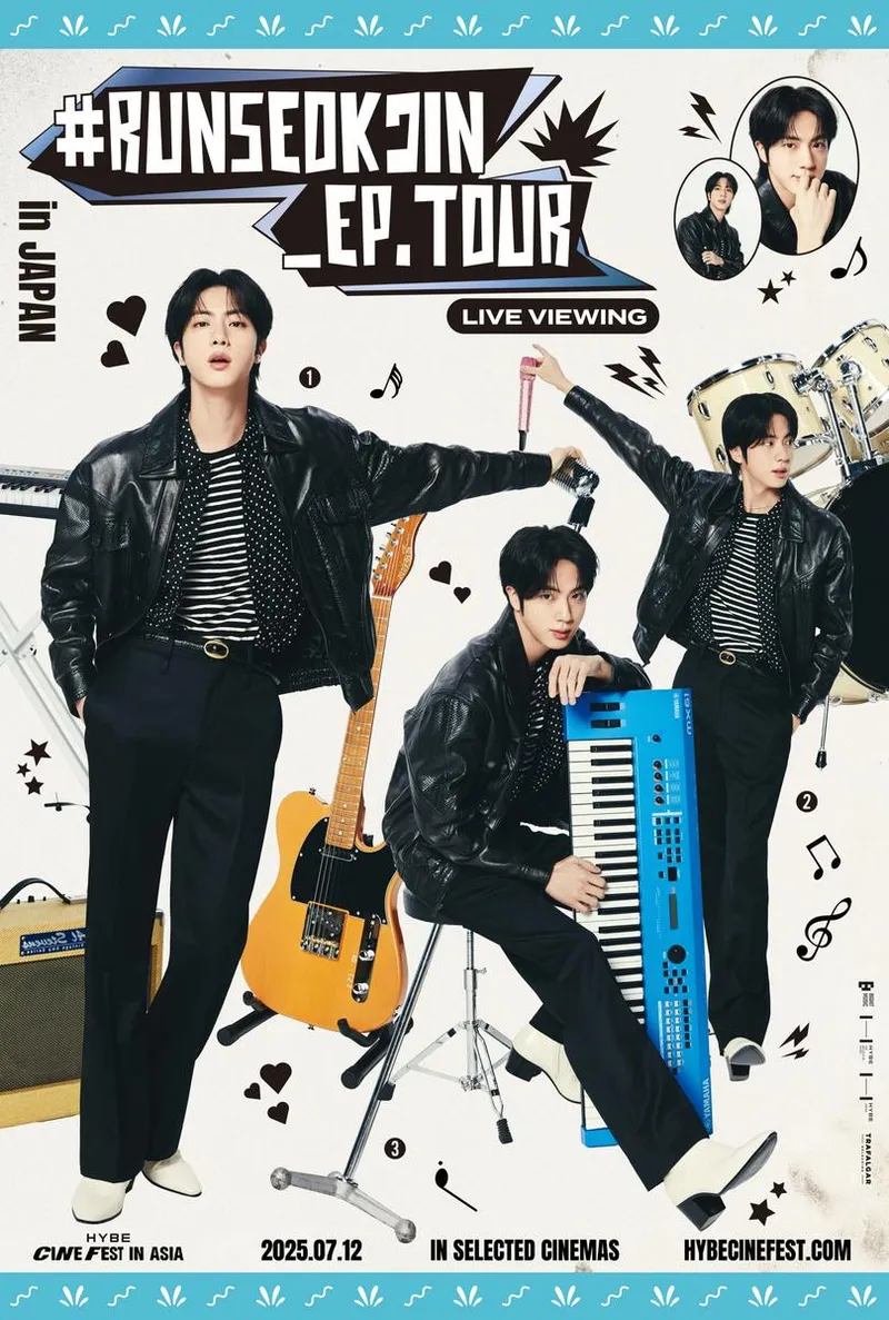 “진짜 세계가 들썩인다”…방탄소년단 진·‘#RUNSEOKJIN_EP.TOUR’ 오사카 팬콘→극장 중계로 확장