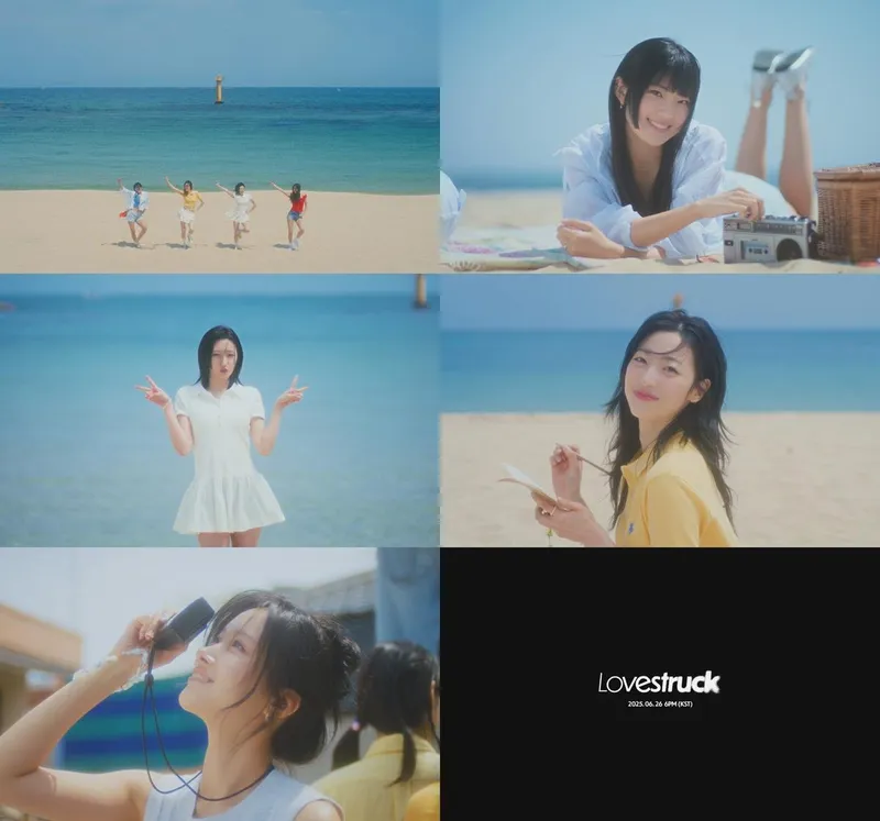 “바다를 품은 순간”…하이키·‘여름이었다’ MV 티저로 여름 감성 물들다→컴백 기대감 폭발 / GLG