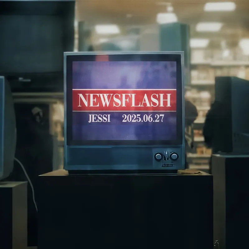 “레트로 속보가 전한 신호”…제시, ‘Newsflash’ 무빙 티저→컴백 기대감 증폭 / Jessi 공식 SNS